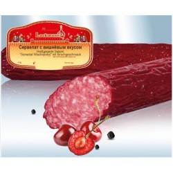 Сервелат с вишнёвым вкусом (свиной) 275g
